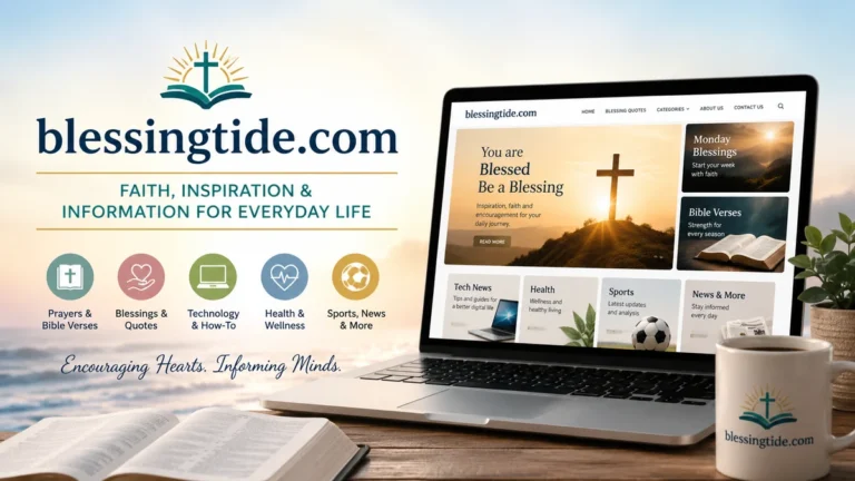Blessingtide.com What the Website Is and What Readers Should Know