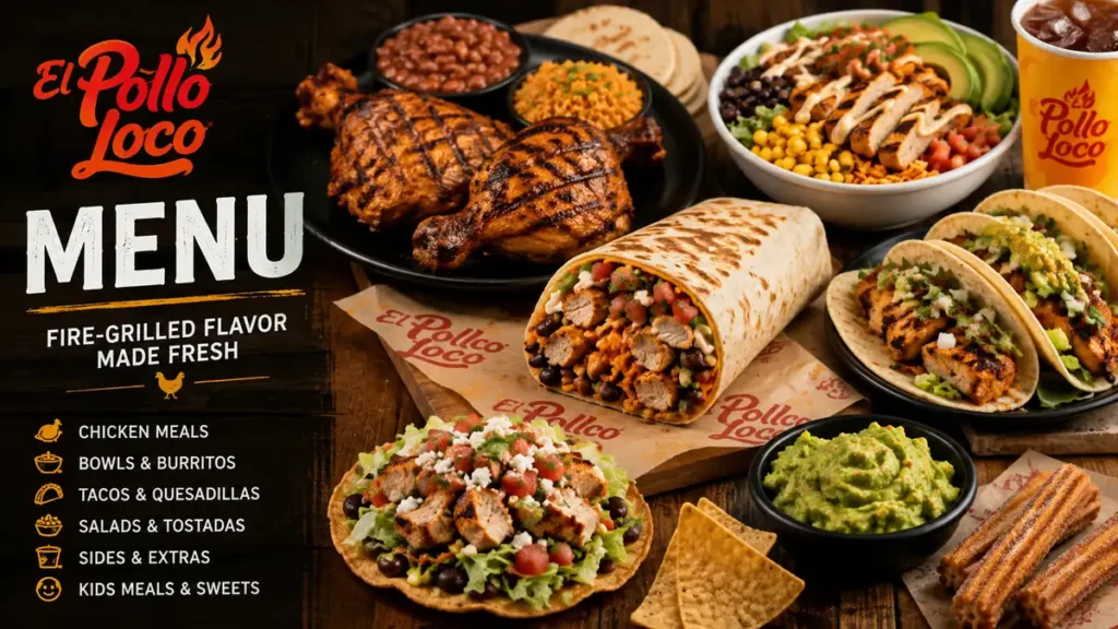 El Pollo Loco Menu A Complete Guide to What You Can Order
