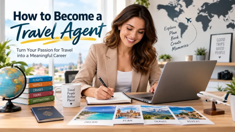 How to Become a Travel Agent: Step-by-Step Guide
