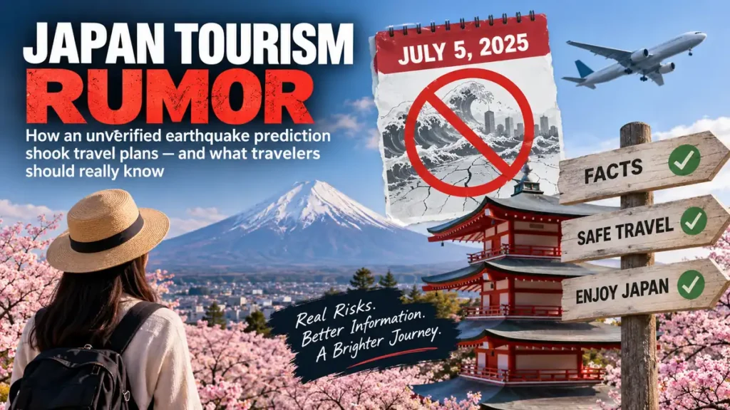 japan tourism rumor: What Happened and What’s True