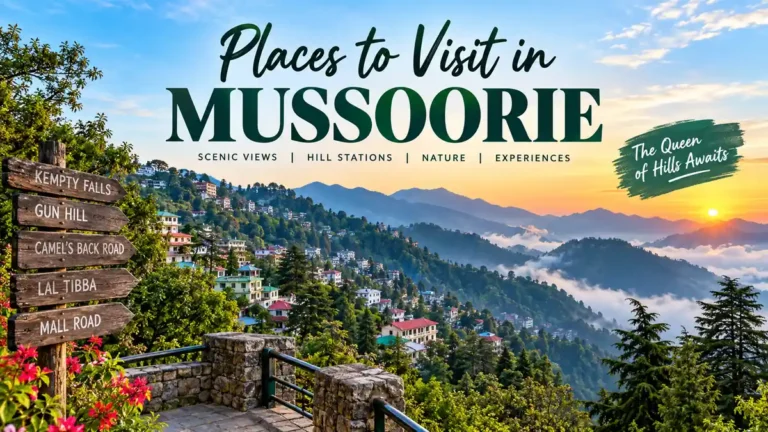 places to visit in mussoorie: 18 Best Spots & Guide