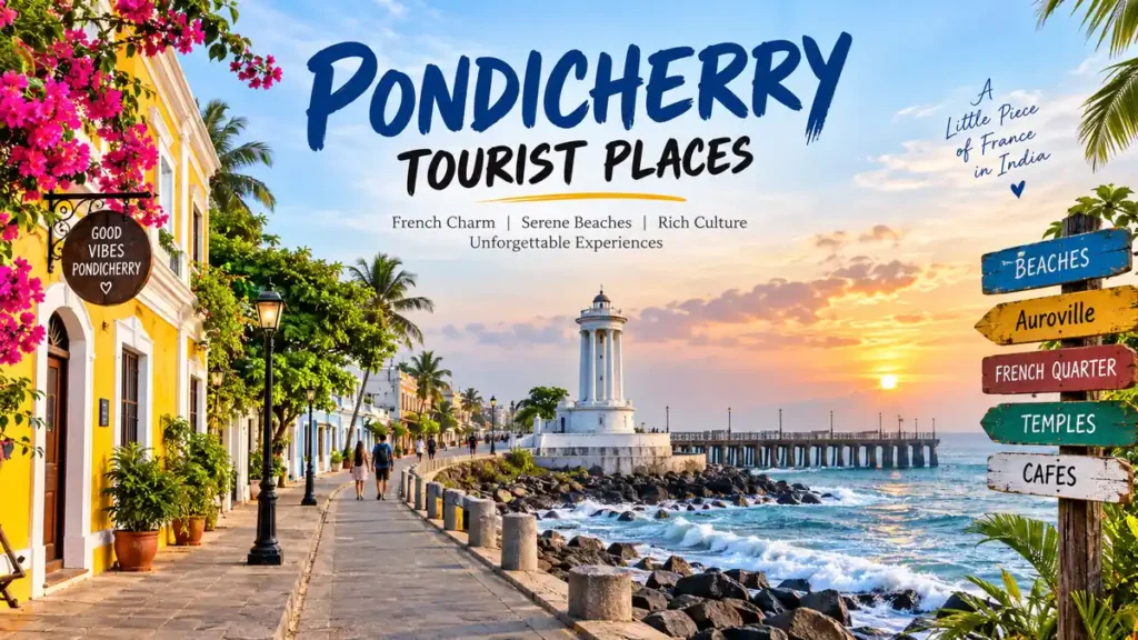 pondicherry tourist places: 18 Must-Visit Spots