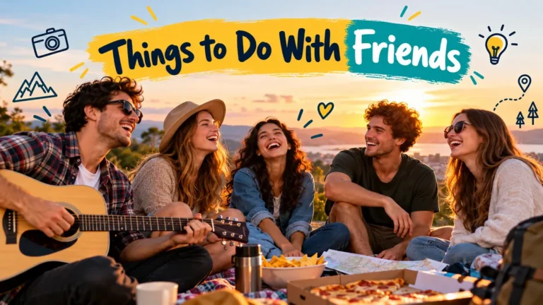 Things to Do With Friends: 75 Fun Ideas for Any Mood