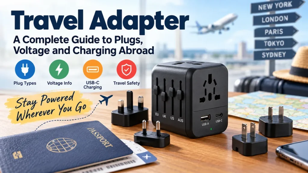 Travel Adapter Guide: Plugs, Voltage & Safe Charging