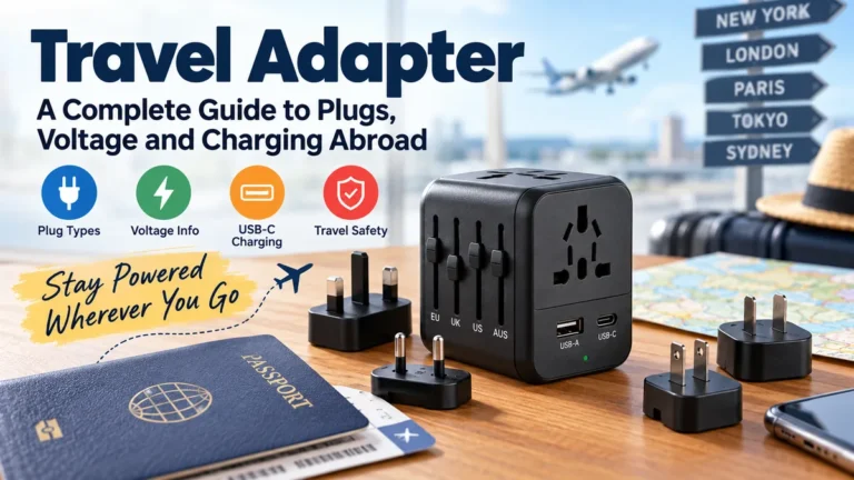 Travel Adapter Guide: Plugs, Voltage & Safe Charging