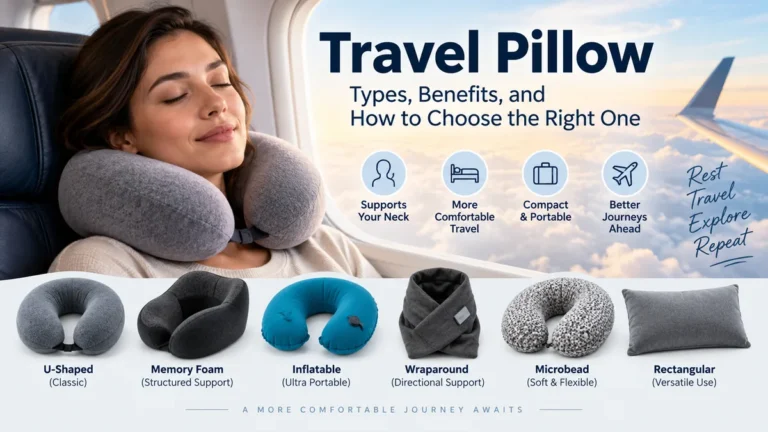 Travel Pillow Guide: Types, Benefits & How to Use One