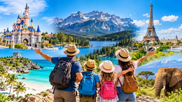best places to travel with kids: 15 Family Destinations