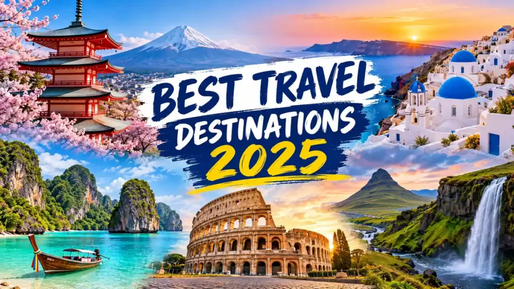 best travel destinations 2025: Top Places to Visit