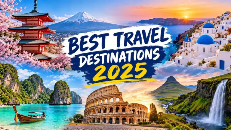 best travel destinations 2025: Top Places to Visit
