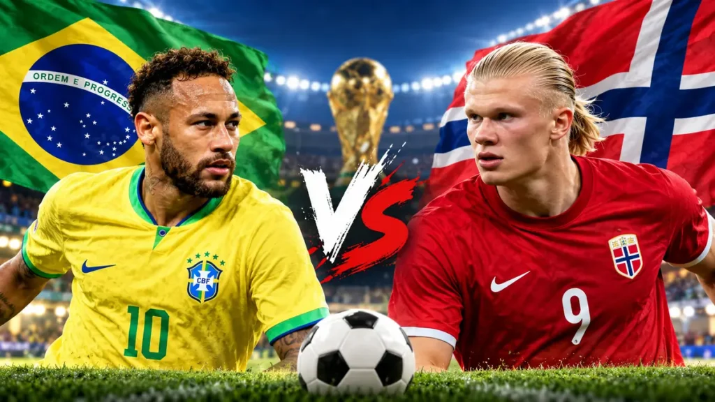 brazil vs norway: Head-to-Head Record & Results