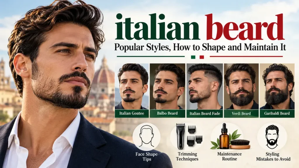 italian beard: Styles, Shapes & Grooming Guide