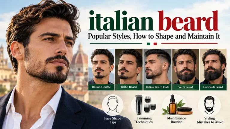 italian beard: Styles, Shapes & Grooming Guide