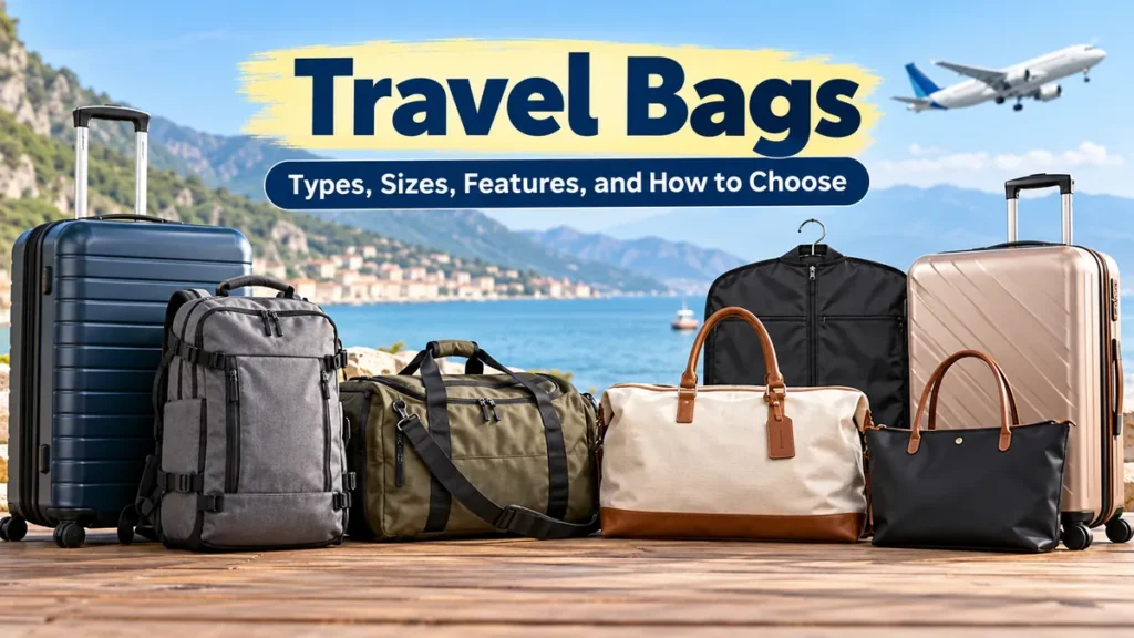 Travel Bags: Types, Sizes & How to Choose the Right One
